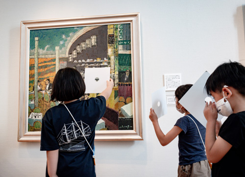 週末の絵画教室を開催しました