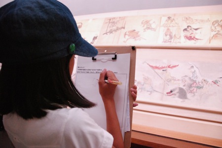 子ども学芸員の旅　作品展